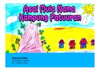 Asal Mula Nama Kampung Fatuuran