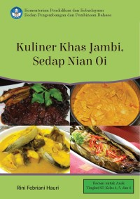 Kuliner Khas Jambi, Sedap Nian Oi