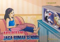 Aku Berani Jaga Rumah Sendiri